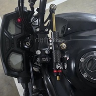 Good Motorcycle Accessories Adjustable Steering Damper Stabilizer 256mm For Honda CB 650F CB650 F CB