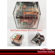 Car 12v 87A 5pin Relay / Control Device RED BETTA RELAY 87a (80A)