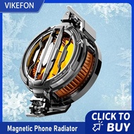 Universal Mobile Phone Cooler Semiconductor Cooling Fan Freeze Radiator 2 In 1 CX08 Magnetic Back Cl