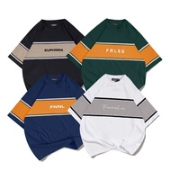 [N01293 Oversized T-shirt with FENNEL.CO Motif Combination