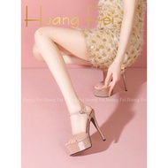 Double toe sandal high heels 15cm 12cm 10cm HF82