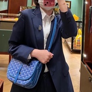 Goyard戈雅Belvedere老花郵差包小號22*16*7  99新配件塵袋