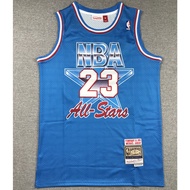 IDAWN7 Men's Chicago Bulls Michael Silver Embroidered Basketball Jersey