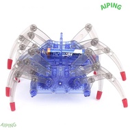 NG1ZX Robotic Spider Toy, Movable Legs Battery Operated Electric Robot Spider, Creative No Soldering