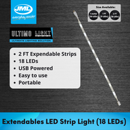 [JML Official] Ultimo Light Extendable Strips 2 FT (18 LEDs)