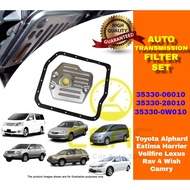 ATF Toyota Alphard Estima Camry Harrier Vellfire Rav4 Wish lexus 35330- 06010 0W010 28010 Auto Transmission Filter Gaske