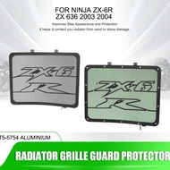 Radiator Grille Guard Cover Protector Fit FOR Kawasaki Ninja ZX-6R ZX 636 2003 2004 Motorcycle Acces