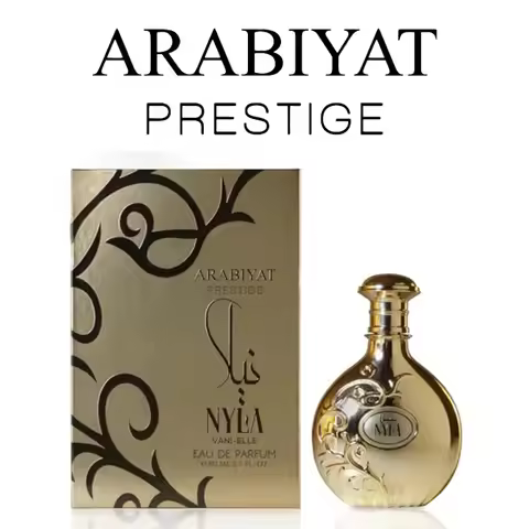 ARABIYAT PRESTIGE Nyla Vani-elle Eau DE Parfum, Unisex Fragrance with Vanilla and Jasmine, 2.7 Liqui