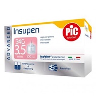 Insupen Advanced 胰島素專用針頭 34G 3.5mm (100支)