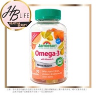 Jamieson - OMEGA-3軟糖 90粒 (平行進口6302)此日期前最佳2027年3月