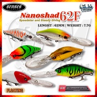 SENSES NANOSHAD 62F FLOATING 62MM ( 7.7G ) FISHING LURE FOR FSHING