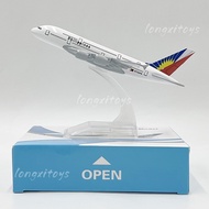 Diecast Plane Model Toy  Philippines A380 Aircraft Miniature Replica