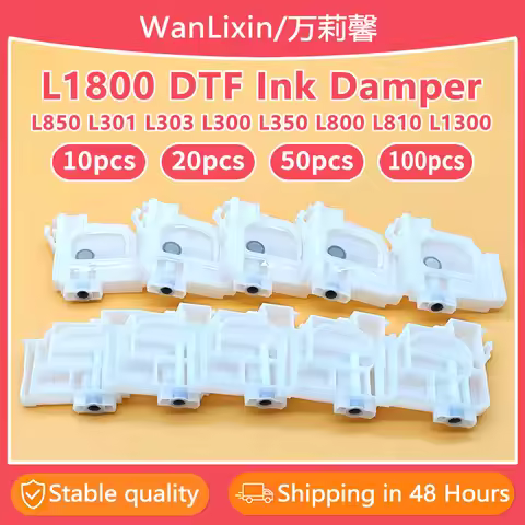 10PCS-100PCS L1800 Ink Damper dumper Compatible For Epson L850 L301 L303 L300 L350 L800 L810 L1300 P