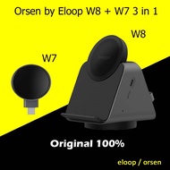 Orsen by Eloop W8 + W7 3 in 1 แท่นชาร์จไร้สาย Wireless Charger หูฟังไร้สาย Smart Watch
