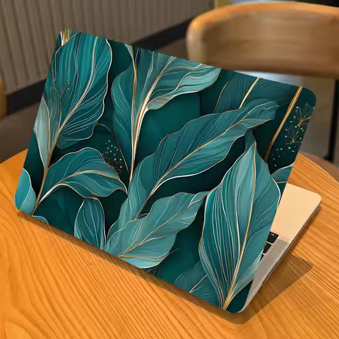 Tropical Leaf Printer Laptop Case for MacBook Air 15 M4 2025 model A3241 Case for MacBook Pro M1 M2 