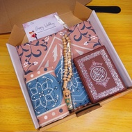 HAMPERS SAJADAH TRAVEL ALQURAN sajadah instan mini traveling alquran