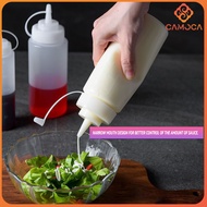 Cc 240ml 360ml 450ml 500ml 680ml 800ml 1000ml Clear Plastic Squeeze Bottle Condiment Dispenser