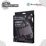 SilverStone LSB01 8xPort RGB Strip Connector | 2x Magnetic RGB LED Built-in IC for color change