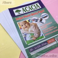 ACACIA Inkjet Photo Glossy Paper 20's (200gsm)