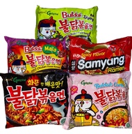 Samyang Mie Instant / Samyang Green Buldak Original / Samyang Carbonara / Samyang Mala / Samyang Jjang / Mie Korea / Mie Pedas