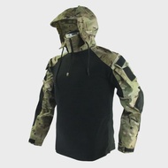 ใหม่ยุทธวิธีเสื้อผู้ชาย COMBAT Hooded เสื้อเสื้อผ้าการล่าสัตว์เสื้อผ้ากันน้ํา Camping Hiking Jogging