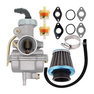 PZ20 Carburetor for 50Cc 70Cc 90Cc 110Cc 125Cc 4 Stroke Engine ATV UTVs Honda CRF50F CRF80F XR50R wi