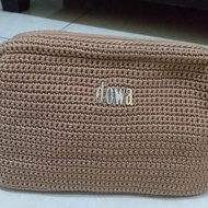 dompet/tas rajut dowa original