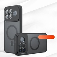 For Redmi K90 Pro Max Wireless Charging Magnetic Acrylic Matte Case For Redmi K 90 K90pro Max Shockp