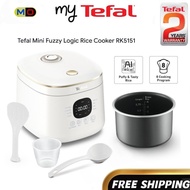 ❗BUBBLE WRAP❗ Tefal RK5151 Mini Fuzzy Logic Rice Cooker   'Mini 0.7L RK5151 (Baby Porridge Cooker Pe