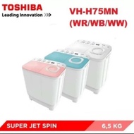 MESIN CUCI 2 TABUNG 7,5KG TOSHIBA VHH75MN mesin cuci 7,5 kg 2 tabung Toshiba VH-H75MN