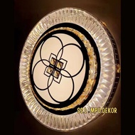 Large Round Luxury LED Crystal Ceiling Lights Room Decoration