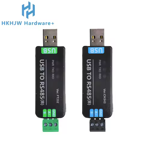 USB To RS485 Industrial Adapter – High Compatibility FT232RNL/CH343G Communication Conversion Module