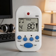 M50 Professional Clip-Digital Metronome With LCD Display 30-280 BPM For TEMPO-Range Easy To Use Port