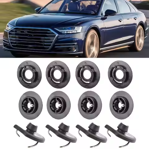 12x CAR MAT CLIPS FLOOR HOLDER FIXING CLAMPS RETAINER GRIP HOOK For Audi A1 A3 A4 A5 A6 A7 A8 Q3 Q5 