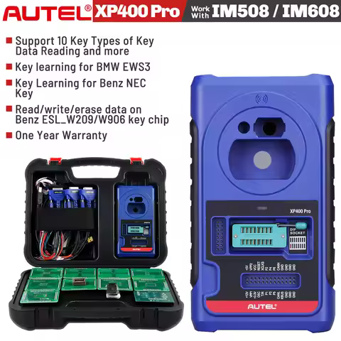 Autel XP400PRO Key Programmer Tool And Chip Programmer Work With MaxiIM IM608/IM508 S/IM608PRO II/IM