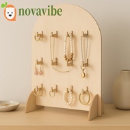 NOVAVIBE Earring Display Rack, Detachable 3 Layers Jewelry Storage Rack, Durable Hook Style Arch Woo