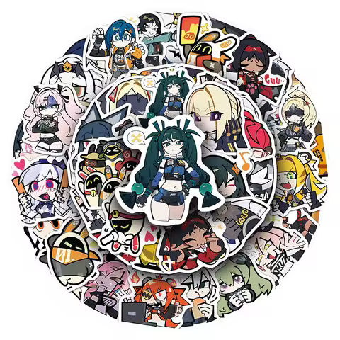 10/30/50pcs Cute Zenless Zone Zero Anime Game Sticker Kawaii Cartoon Ju Fufu Yidhari Murphy Decals G