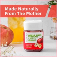 SG SPOT 【Mothers Day Sale】Nature's Key Apple Cider Vinegar Gummies 1000mg Acid Vitamin B6 B12 ACV S