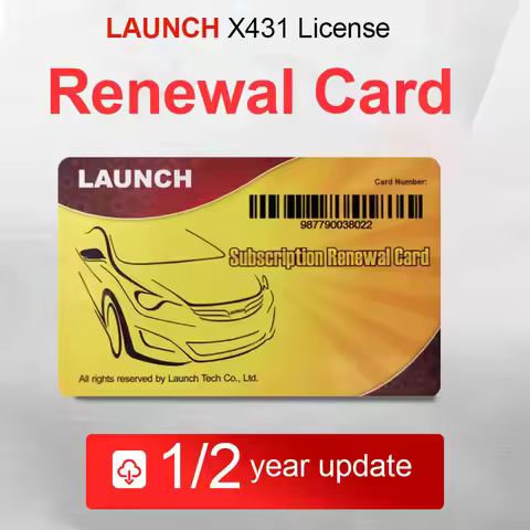LAUNCH Renewal Card for X431 PRO3S+, Immo elite, V, V+, PROS, PRO DYNO, PRO TT, PRO3 APEX, PRO3 ACE,