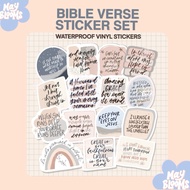 Bible verse Stickers, Faith Stickers | Journal, Planner, Laptop Stickers | Waterproof Stickers