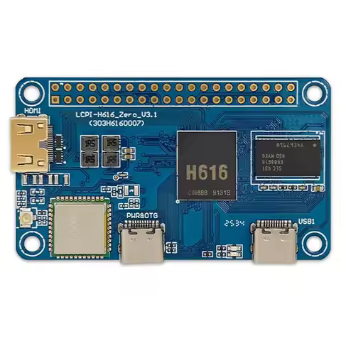 Professional For OTT IPTV Compatible For Allwinner H616 ZERO Development Board Motherboard 4K/60Fps 