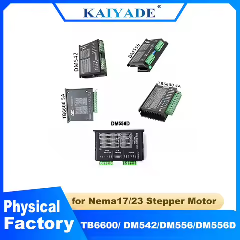TB6600 DM542 DM556 DM556D Nema23 Hybrid Stepper Motor Driver Controller Board Stepping Engine Drive 
