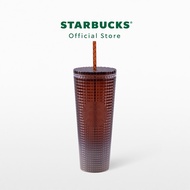 Starbucks Lieber Gradient Brown Cold Cup 24oz. ทัมเบลอร์สตาร์บัคส์พลาสติก ขนาด 24ออนซ์ A9001115