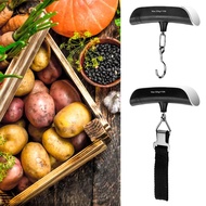 50 Kg/ 110lb Hand Pulled Hanging Scale Portable Electronic Scale Hanging Cooking Luggage W1f7