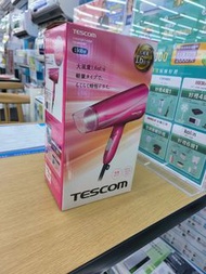 🎊吹風界品牌權威日本法廊採用率NO,1🎊TESCOM 大風量負離子吹風機(TID450TW)