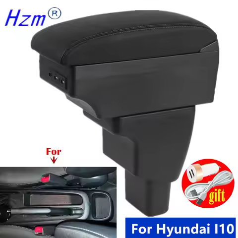 Car Armrest For Hyundai I10 Armrest Box For Hyundai I10 Central Storage Box Interior Dedicated Retro