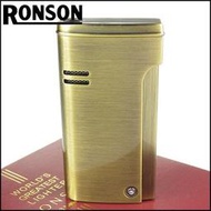 ☆西格瑞商店☆全新【RONSON】RONJET系列-瓦斯噴射打火機-黃銅款 NO.R29-0001