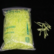 1000Pcs Pipette Tips 200ul Disposable Universal Filtering Pipette Tip Polypropylene Autoclavable Lab