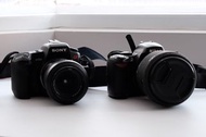 Sony a350–Sony DT 18-70mm F3.5-5.6 & Nikon D40x—Sigma 18-200mm F3.5-6.3 DC