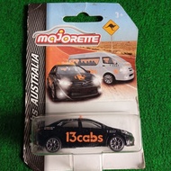 Majorette majo Toyota Corolla Altis 13cabs Australia police car black police